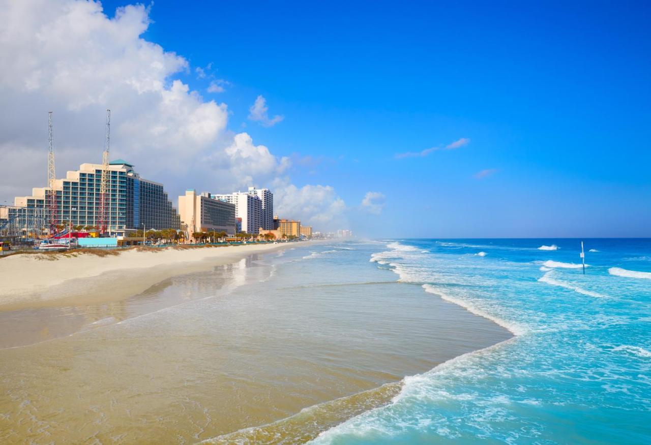 Ferienwohnung Newly Renovated Oceanfront Studio W/ Balcony - Daytona Beach Exterior foto